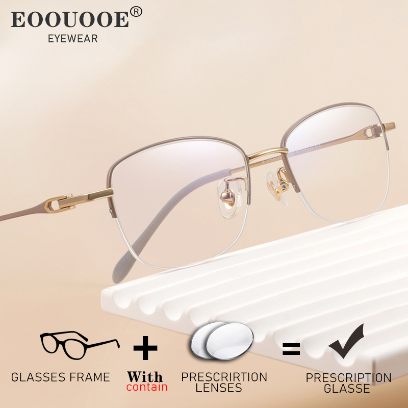 Women'S Fashion Glasses With Clear Lenses - New Fashion Design Glasses Women Titanium
