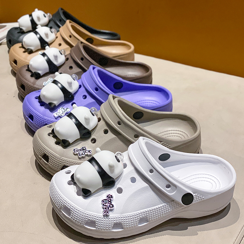 Women Fashion Drawing - Cartoon EVA Clogs for Women Summer