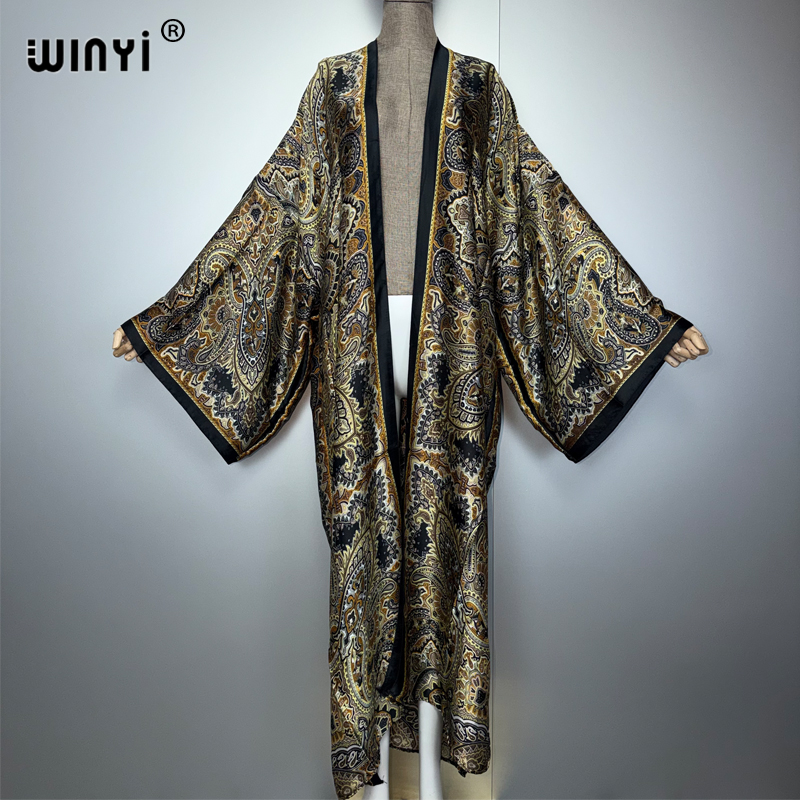 Women'S Fashion Kimono - WINYI kimono summer Cardigan africa beach