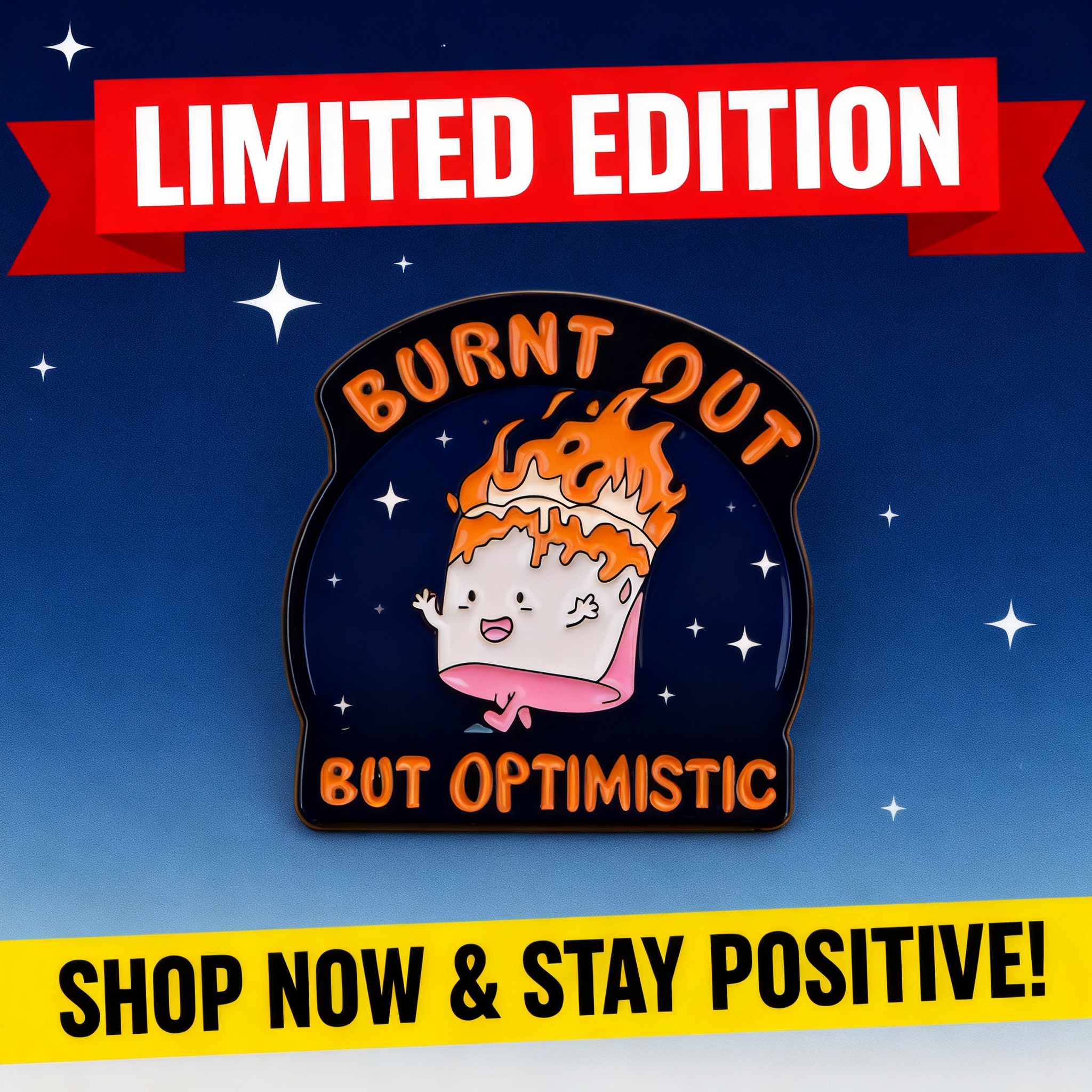 Fashion Women Picture - Fire Badges Enamel Pin Brooches for