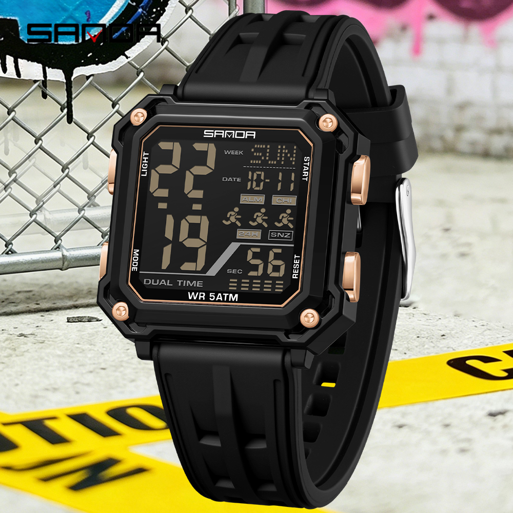 Women Fashion Week 2026 - SANDA 2026 Fashion Electron Analog Watch