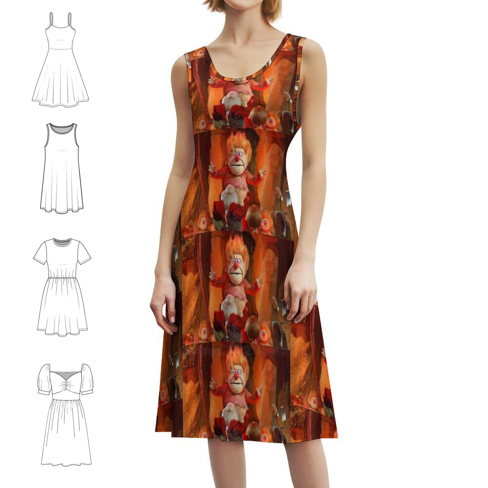 Heat Miser Head Honcho Floral  - Smocked Dress Women のレビューと価格