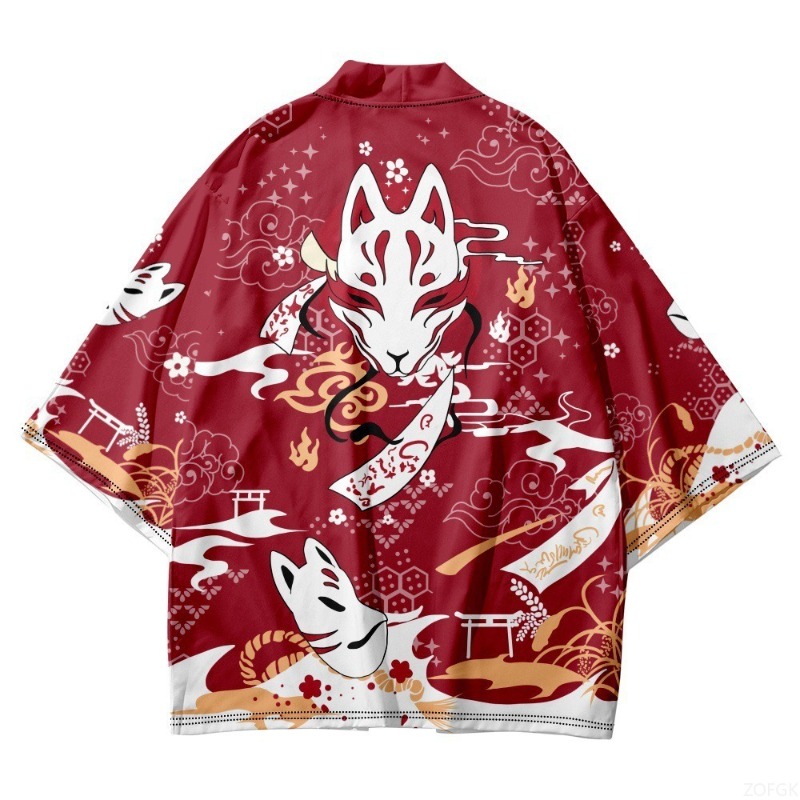 Chinese Style Harajuku Haori P - Women'S Fashion Kimono のレビューと価格