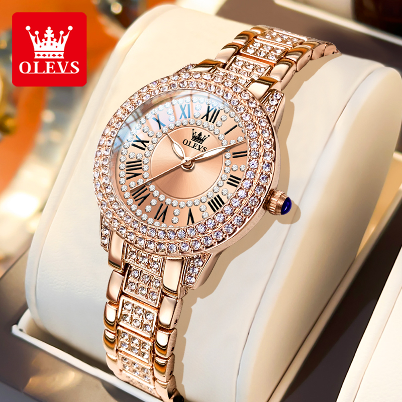OLEVS Luxury Fashion ladies' w - Women'S Fashion Quartz Watch のレビューと価格
