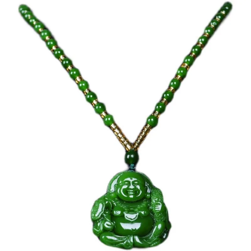 Chinese Green Jade Maitreya Bu - Women Fashion Drawing のレビューと価格