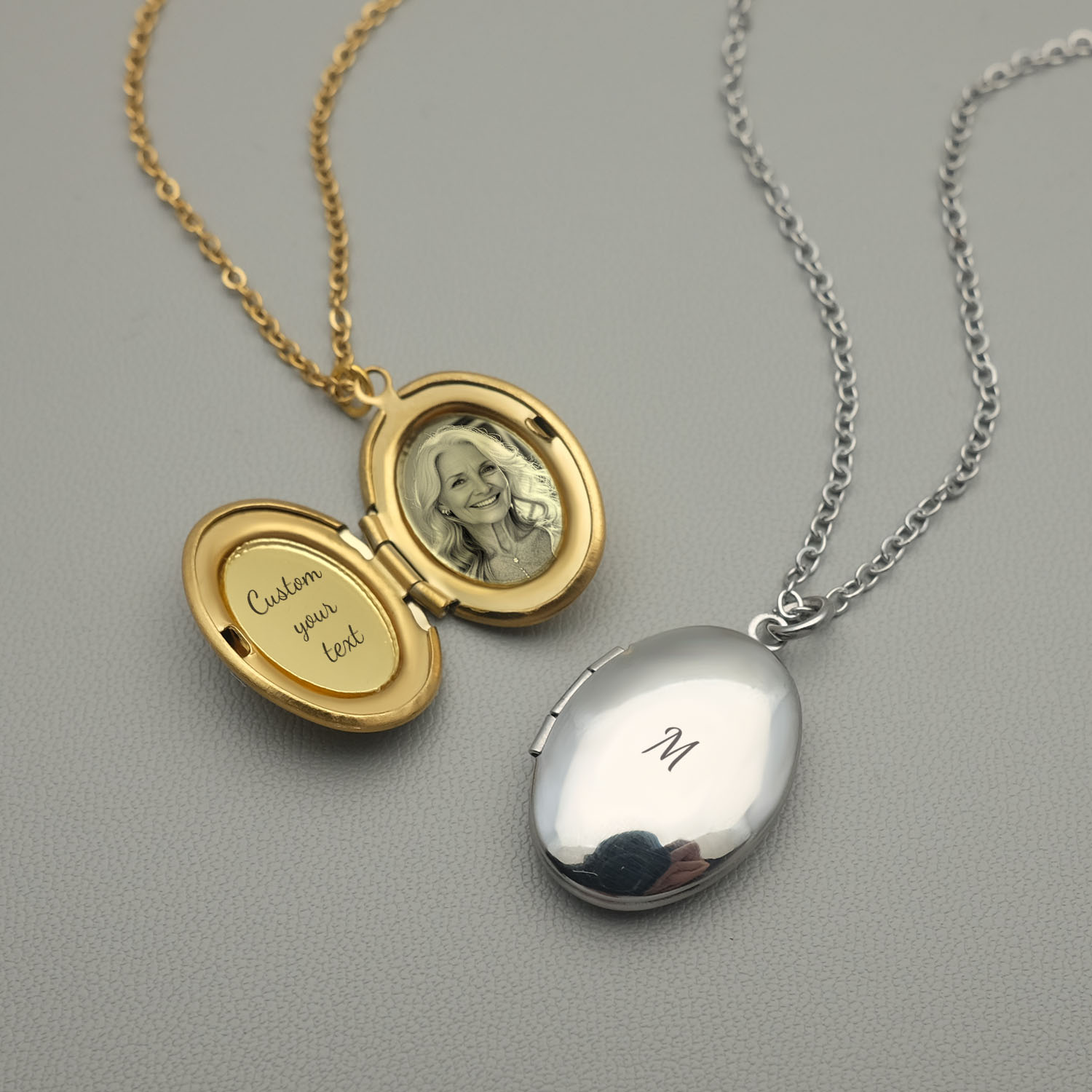 Personalized Locket Necklace C - Fashion Women Picture のレビューと価格