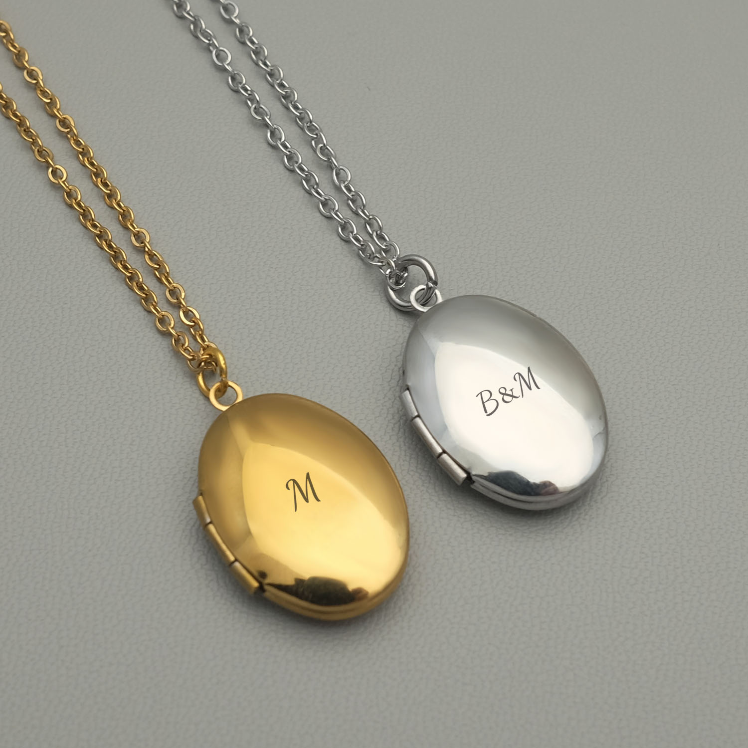 Personalized Locket Necklace C - Fashion Women Picture のレビューと価格