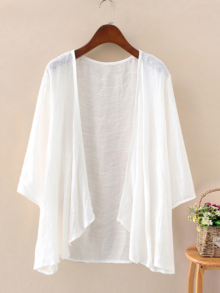 Fashion Solid Cardigans Womens - Women'S Fashion Kimono のレビューと価格