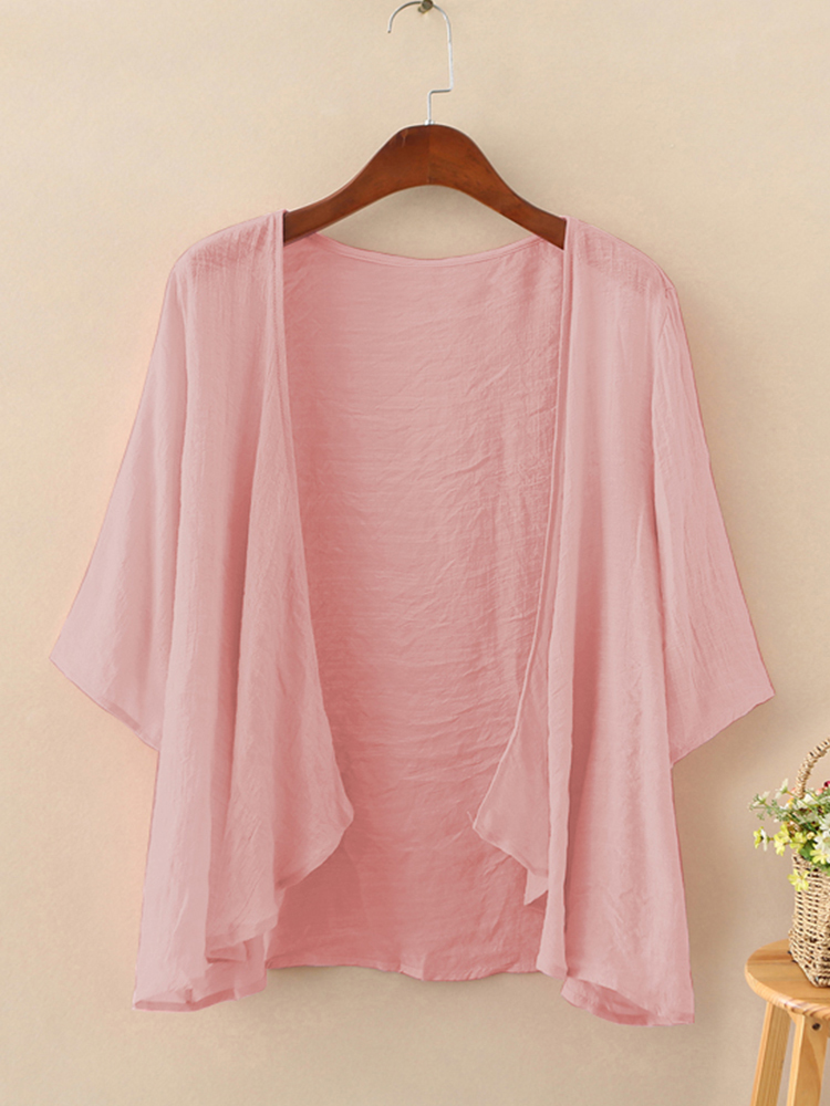 Fashion Solid Cardigans Womens - Women'S Fashion Kimono のレビューと価格