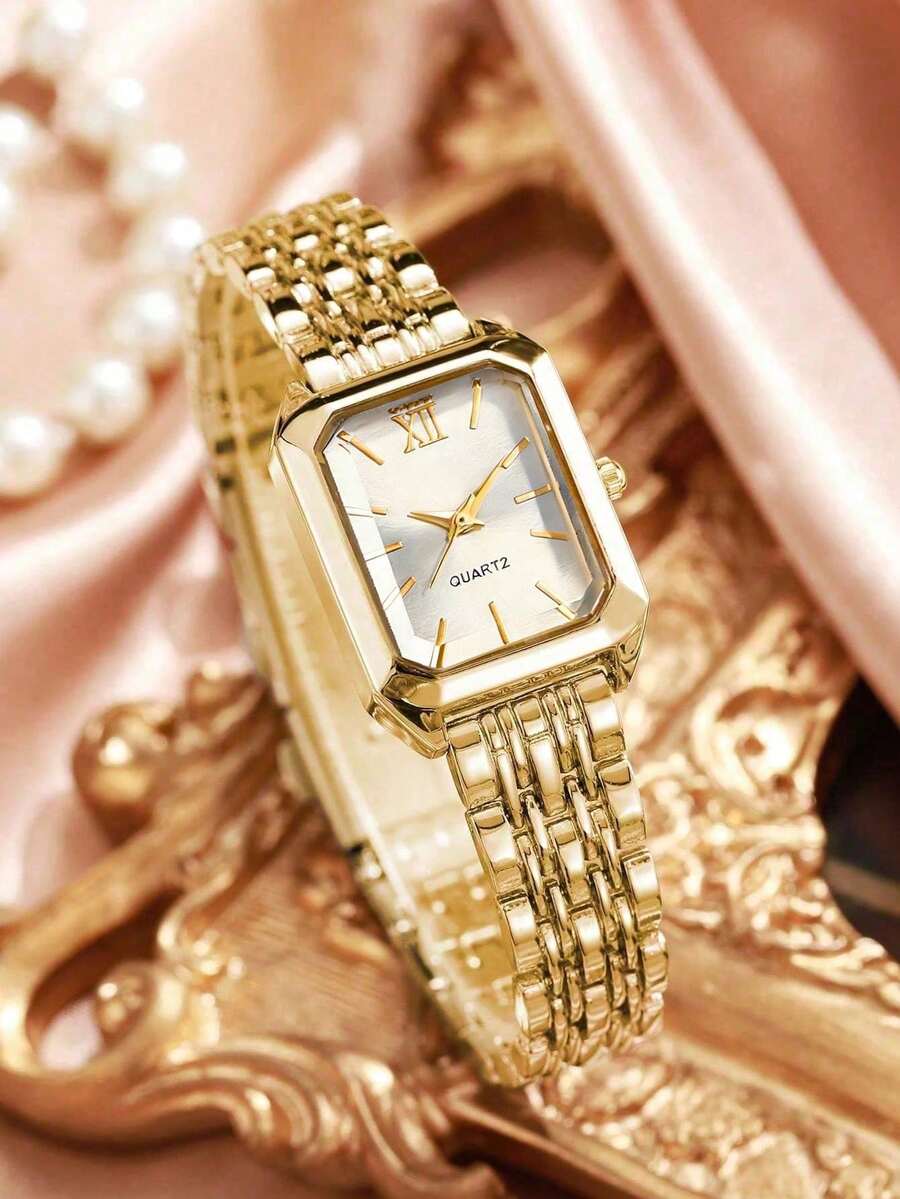 Womens Square Case Quartz Watc - Women Fashion Necklace のレビューと価格