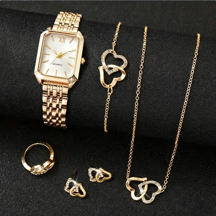 Womens Square Case Quartz Watc - Women Fashion Necklace のレビューと価格