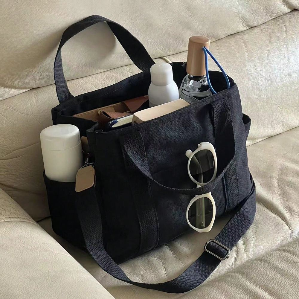 Canvas Crossbody Tote Bag With - Canvas Tote Bag のレビューと価格