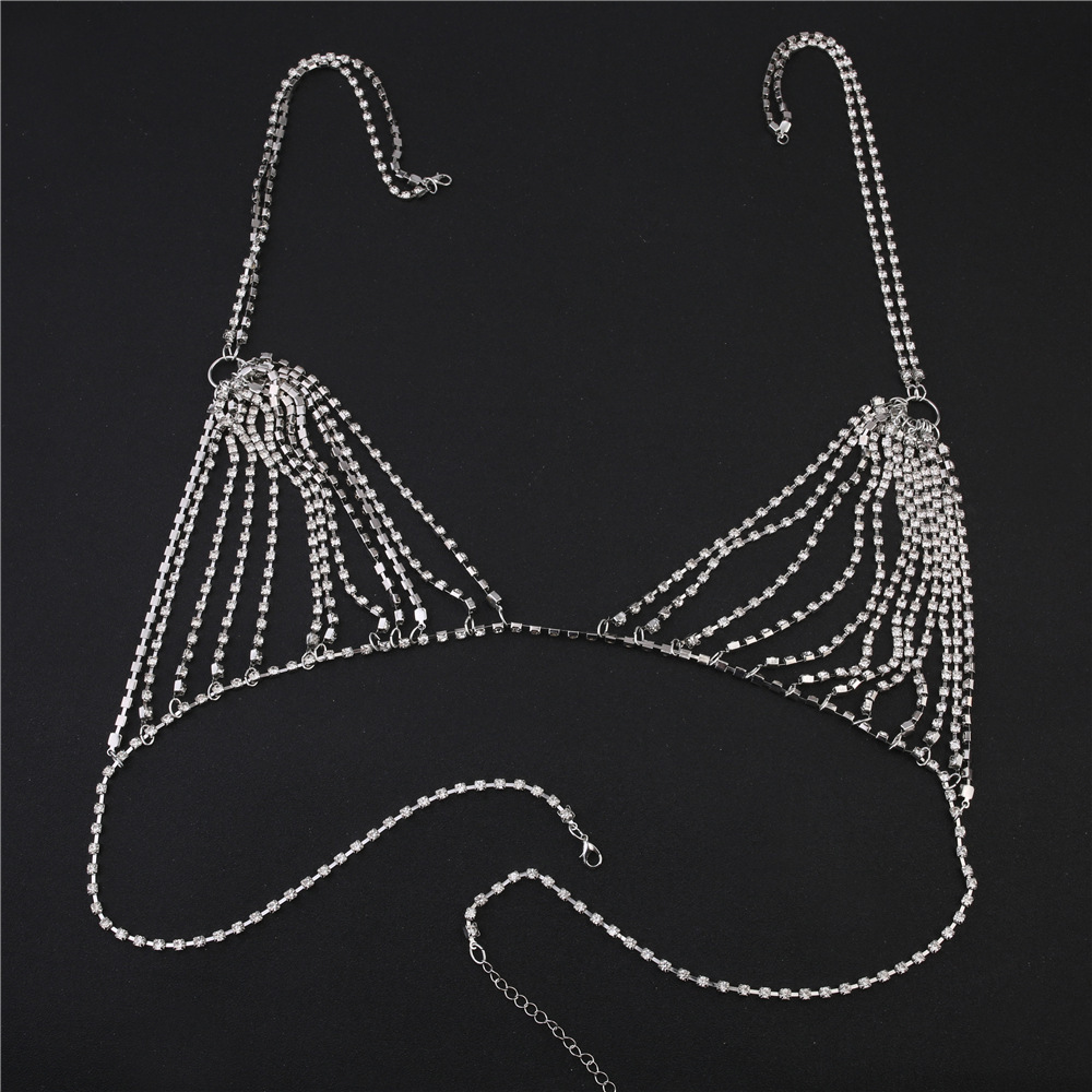 Luxury Heart Crytal Bikini Bod - Women'S Fashion Harness のレビューと価格