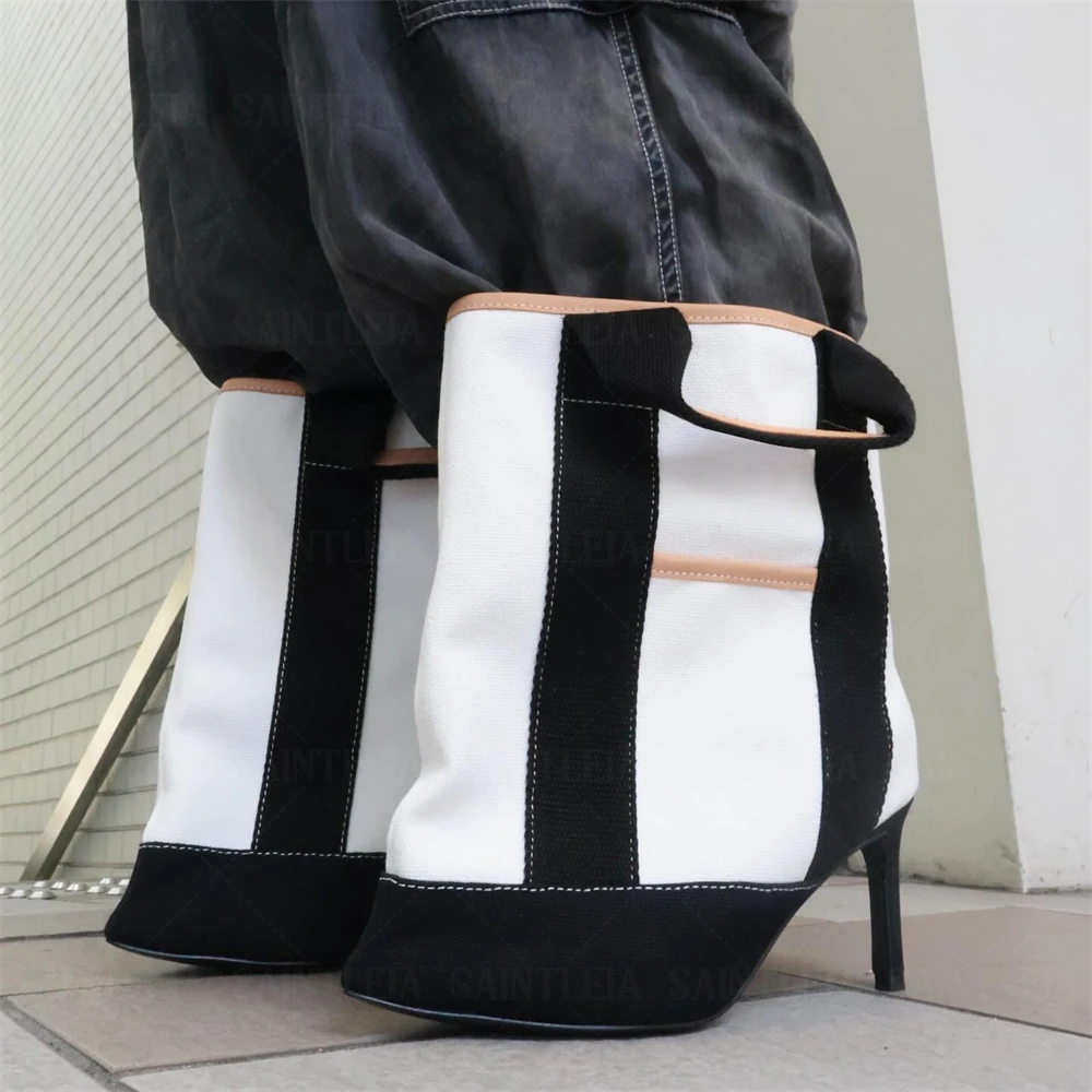 New Women's Color Block Tote B - Canvas Tote Bag のレビューと価格