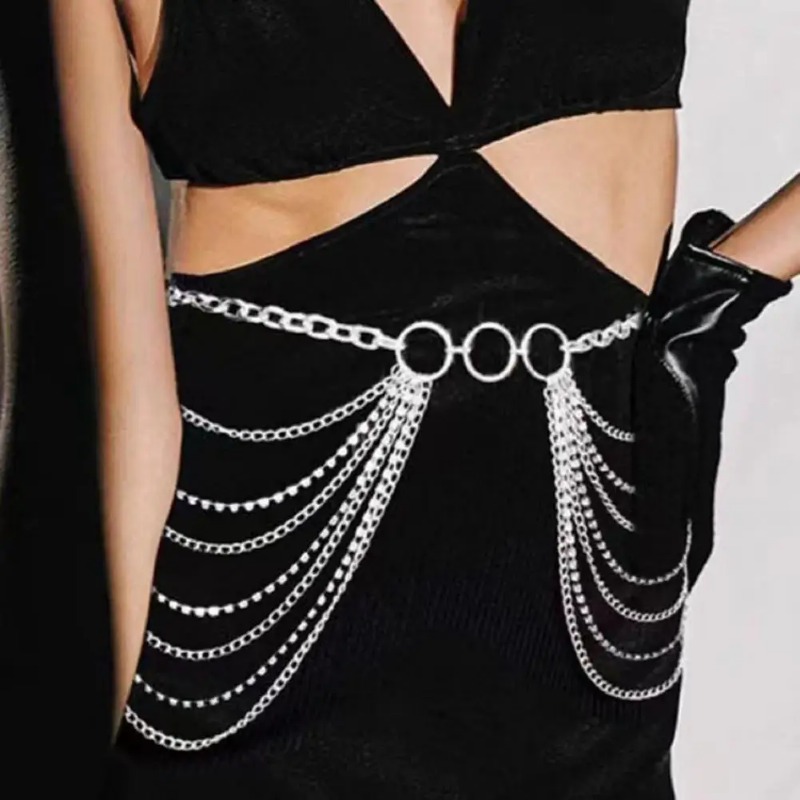 Waist Chain Jewelry Adjustable - Women'S Fashion Harness のレビューと価格
