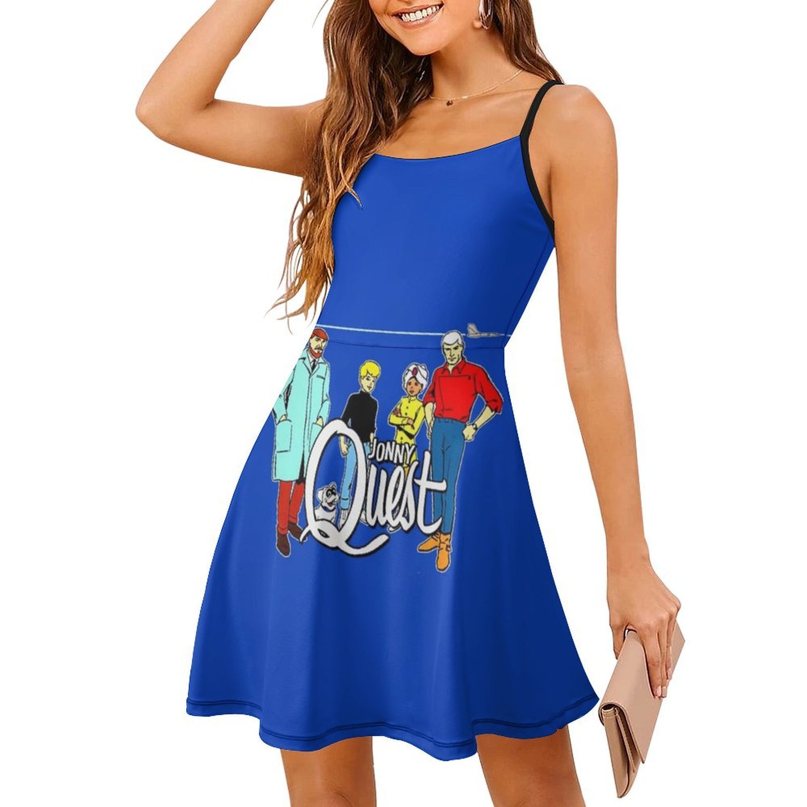 Jonny Quest Non-Distressed Flo - Smocked Dress Women のレビューと価格