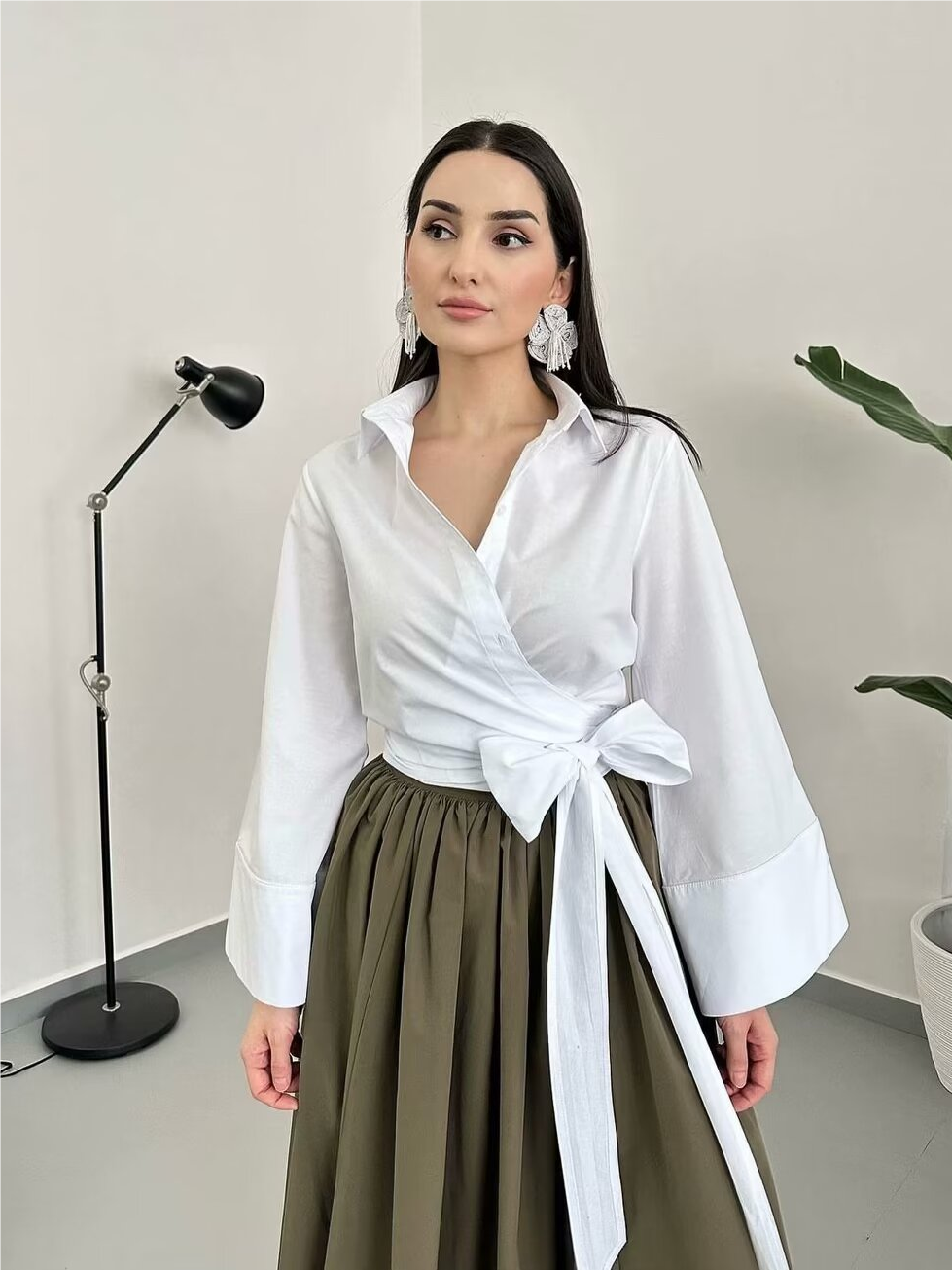 Women's Long Sleeve Kimono Blo - Women'S Fashion Kimono のレビューと価格