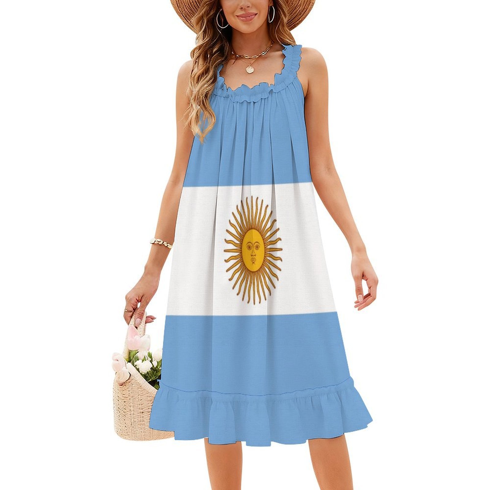 Argentina-Argentinian T-Shirt  - Smocked Dress Women のレビューと価格