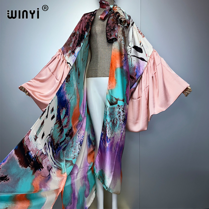 WINYI Summer Kimono party dres - Women'S Fashion Kimono のレビューと価格