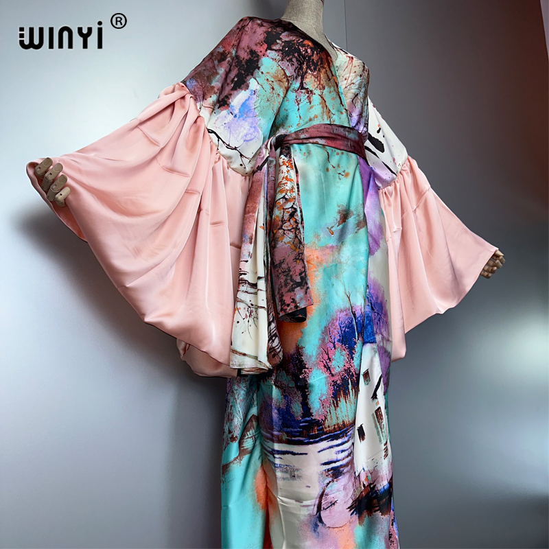 WINYI Summer Kimono party dres - Women'S Fashion Kimono のレビューと価格