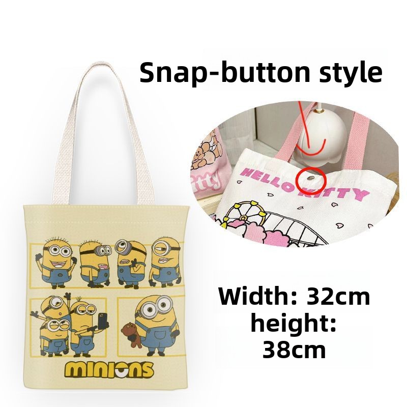 Minions movie animation cartoo - Canvas Tote Bag のレビューと価格