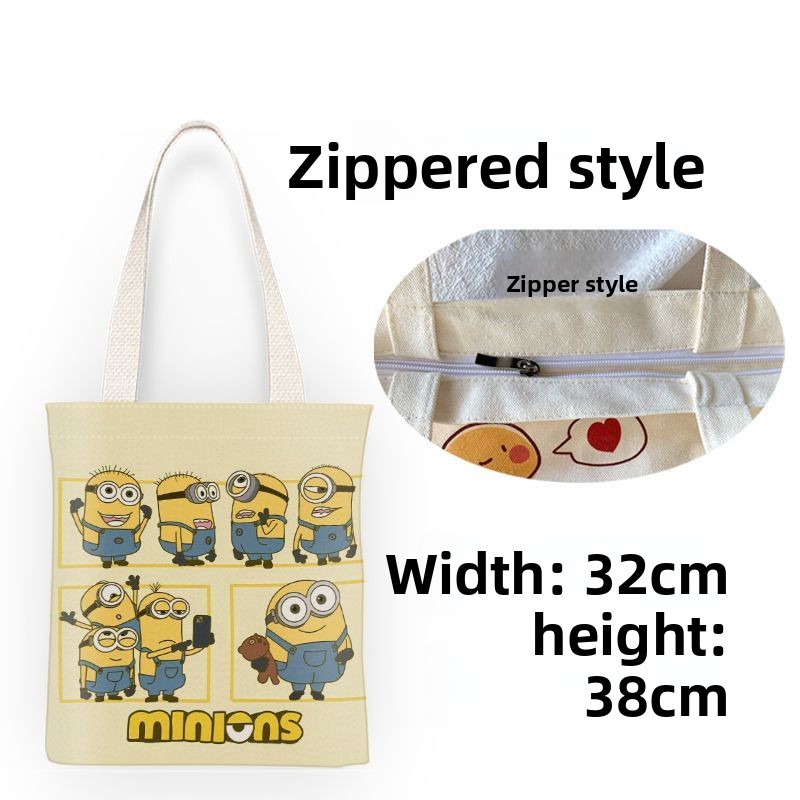 Minions movie animation cartoo - Canvas Tote Bag のレビューと価格