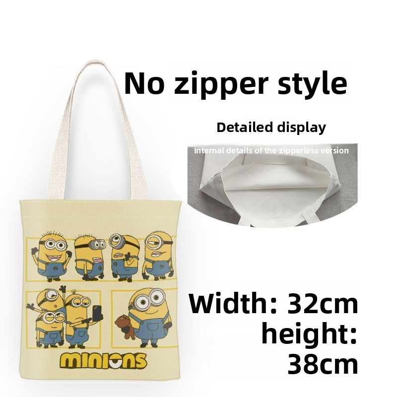 Minions movie animation cartoo - Canvas Tote Bag のレビューと価格