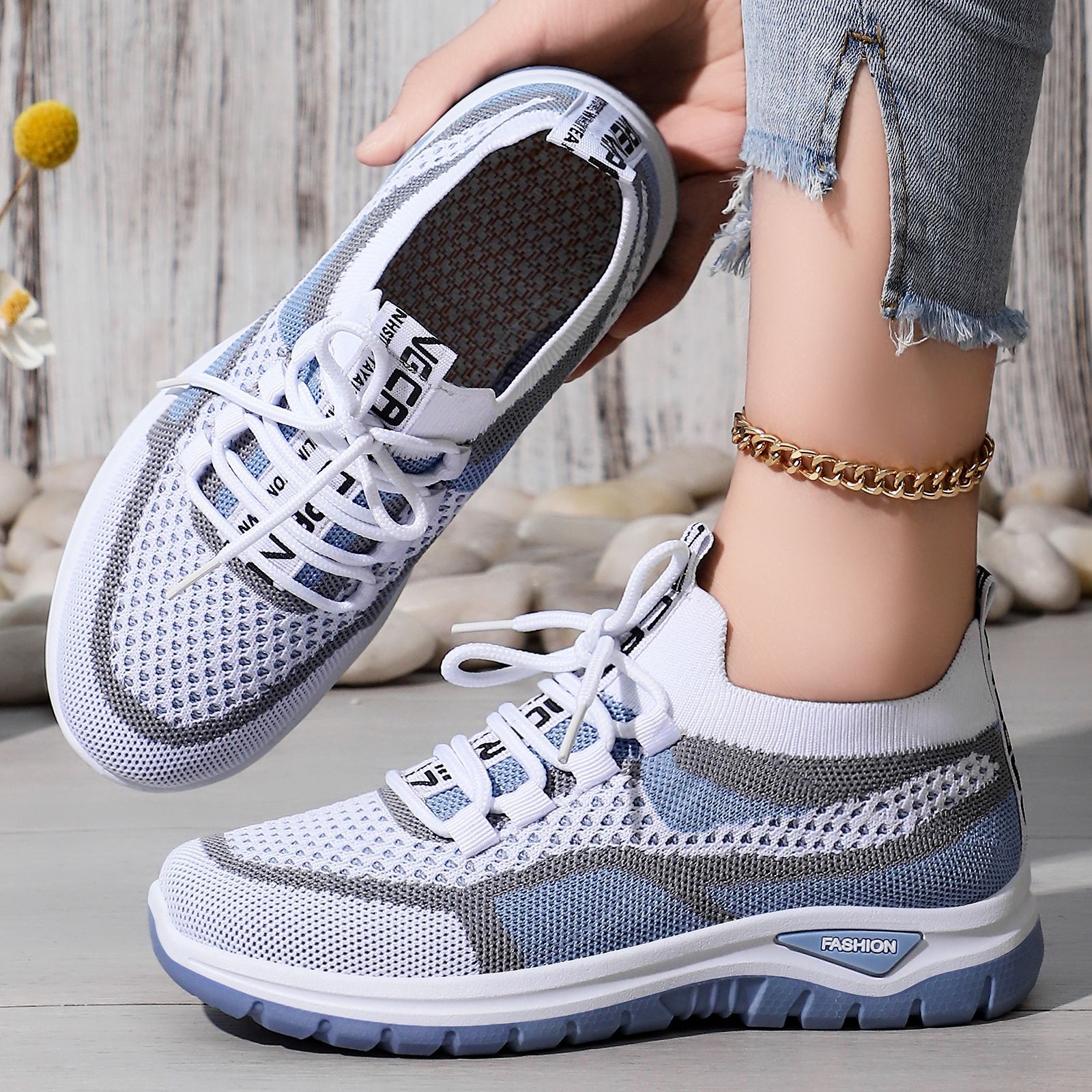 Women's Casual Shoes Air Mesh  - Women'S Fashion Gym Shoes のレビューと価格