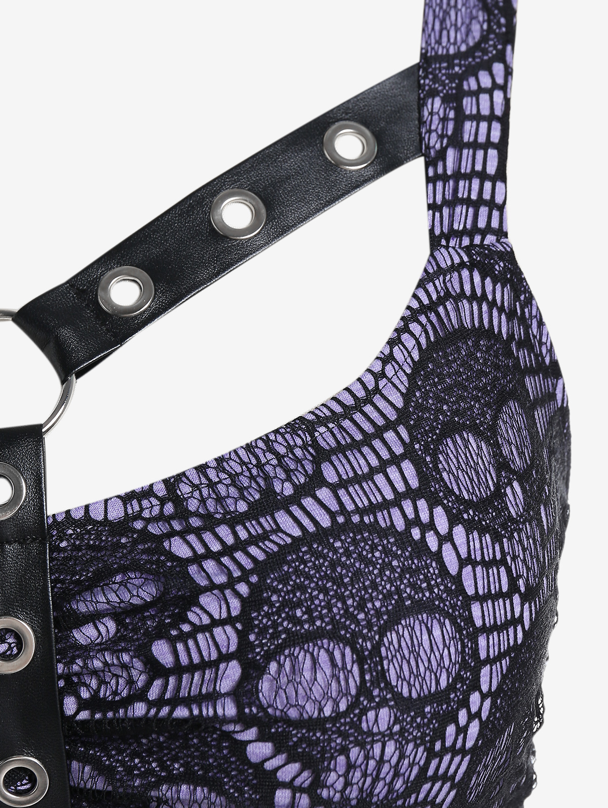 ROSEAGL Plus Size Gothic Skull - Women'S Fashion Harness のレビューと価格