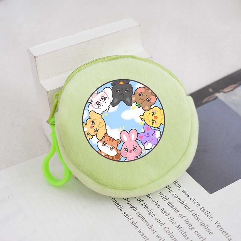Kpop ATEEZ Idol Coin Purses Ke - Women Fashion Drawing のレビューと価格