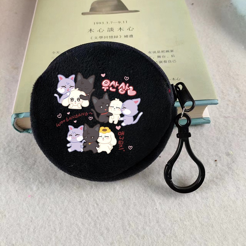 Kpop ATEEZ Idol Coin Purses Ke - Women Fashion Drawing のレビューと価格