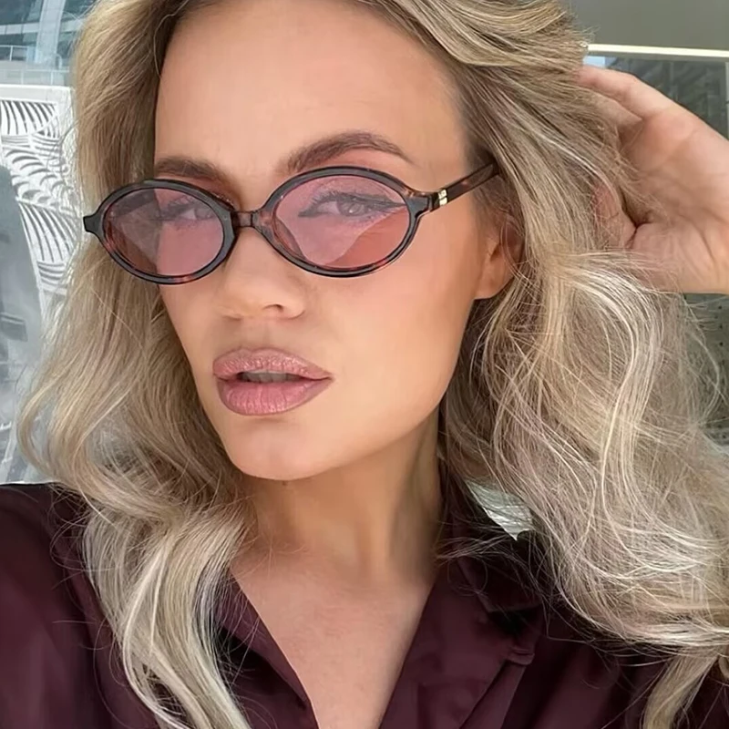 New Oval sunglasses For women  - Women'S Fashion Glasses With Clear Lenses のレビューと価格