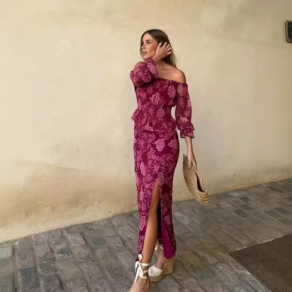 Women's Fashion Printed Off-Sh - Fashion Women Picture のレビューと価格