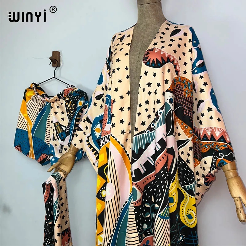 WINYI new summer beach two pie - Women'S Fashion Kimono のレビューと価格