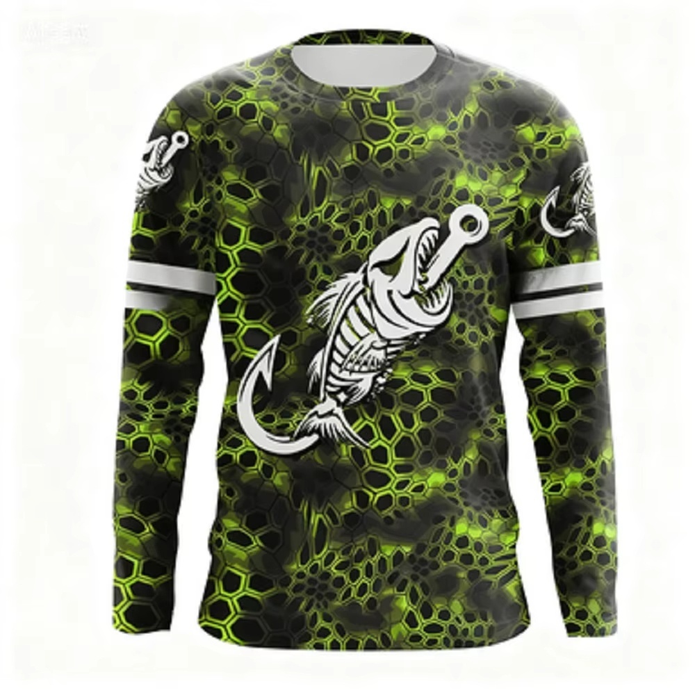 Fashionable Bass Pattern Crew  - Women And Men Fashion のレビューと価格