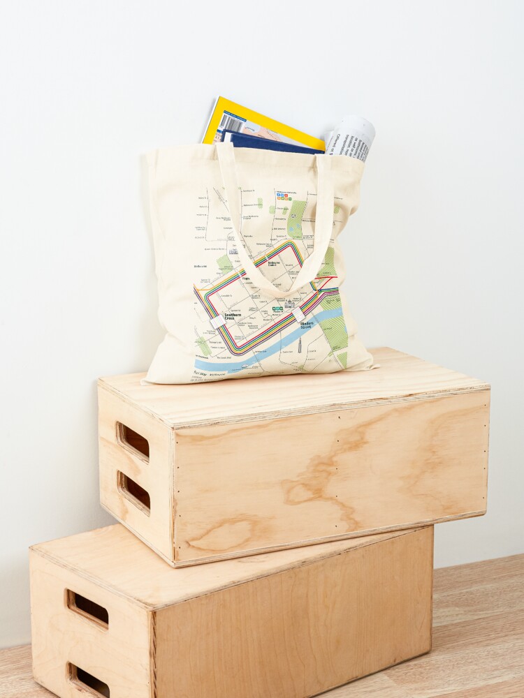 Melbourne City Rail Map Square - Women'S Fashion Melbourne のレビューと価格
