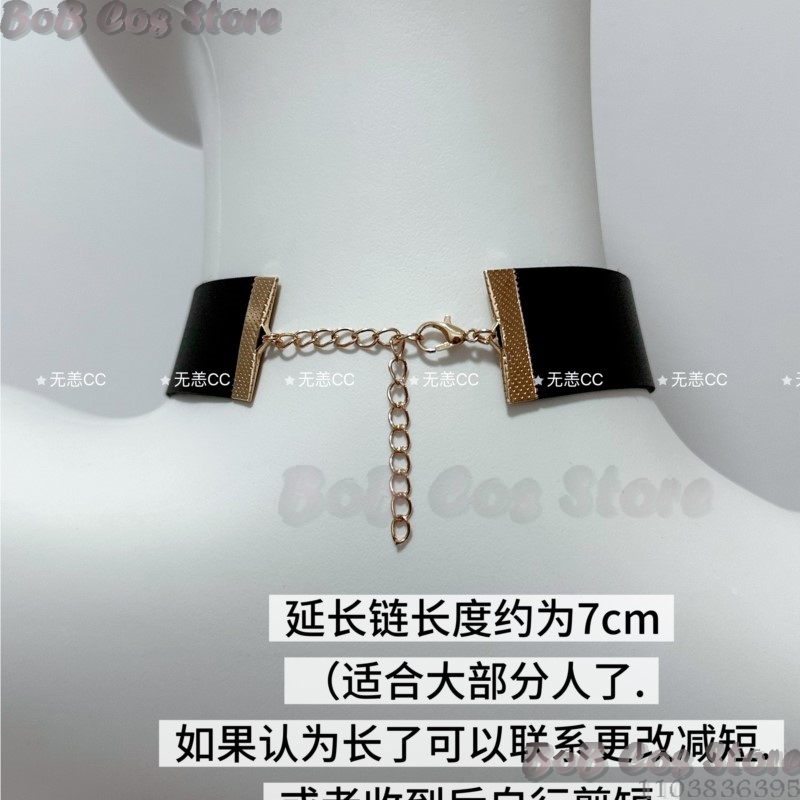 9S Choker Game Nie Cosplay Cos - Women Fashion Necklace のレビューと価格