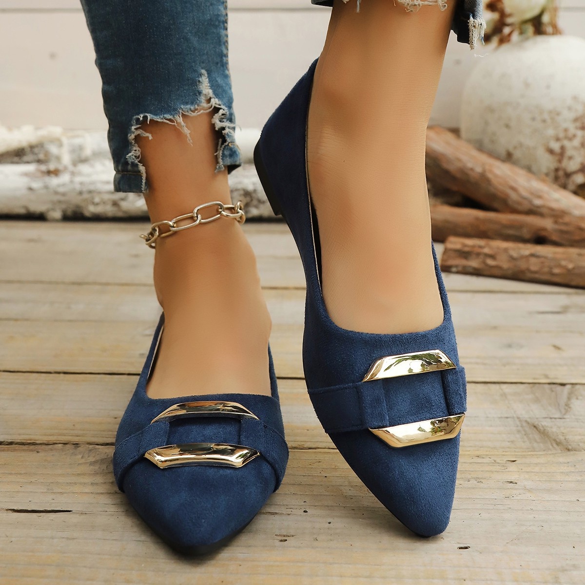 Spring and Autumn Elegant Poin - Women'S Fashion Footwear のレビューと価格