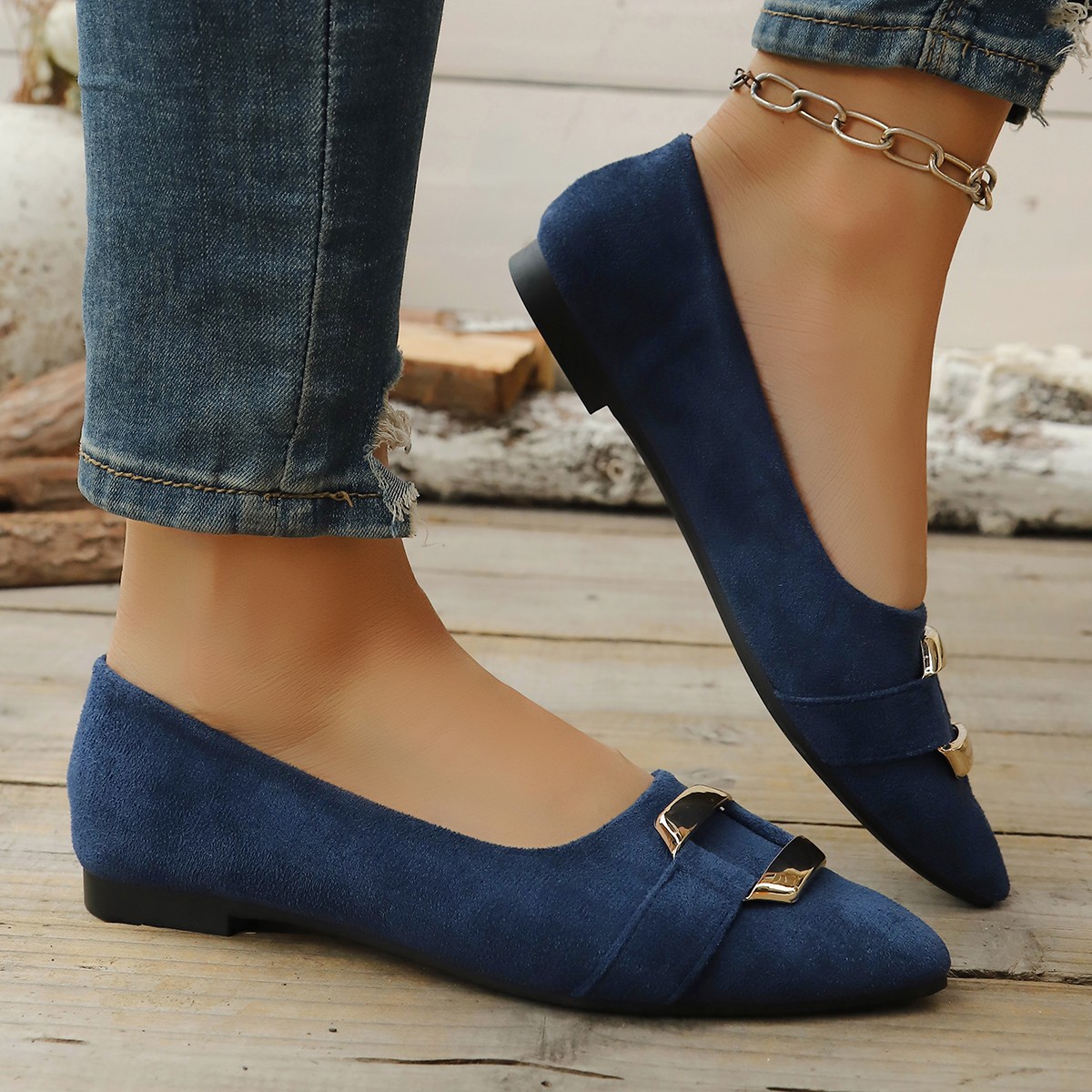 Spring and Autumn Elegant Poin - Women'S Fashion Footwear のレビューと価格