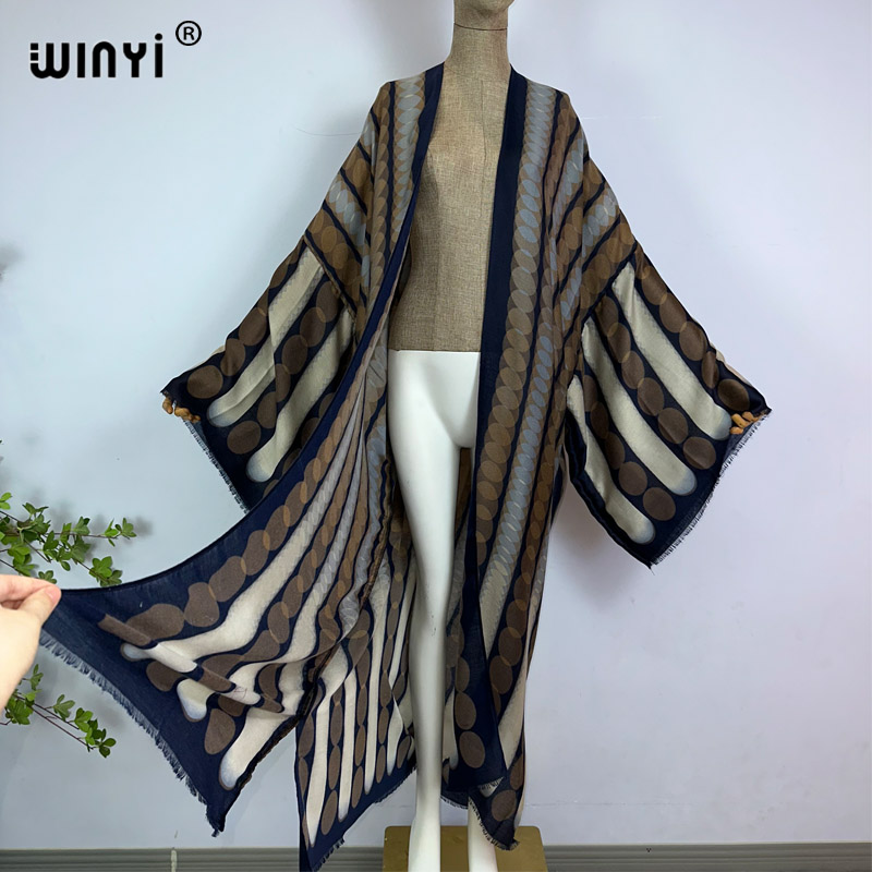 WINYI kimono summer geometric  - Women'S Fashion Kimono のレビューと価格