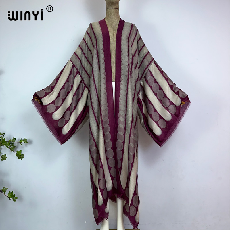 WINYI kimono summer geometric  - Women'S Fashion Kimono のレビューと価格