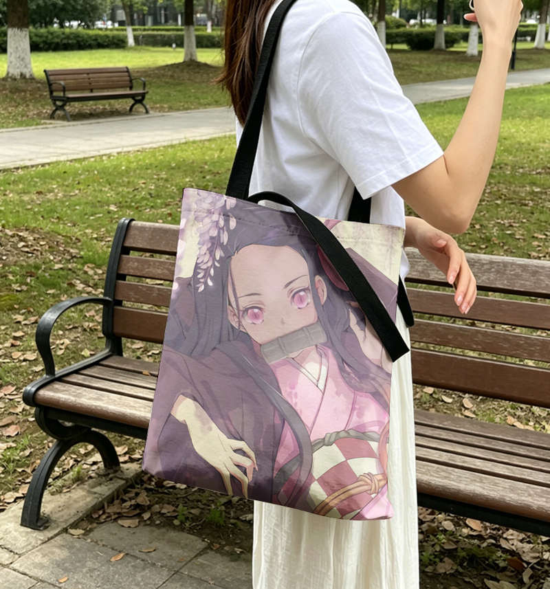 Demon Slayer Kamado Nezuko Wom - Canvas Tote Bag のレビューと価格