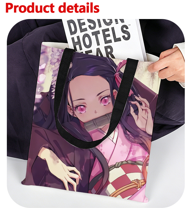 Demon Slayer Kamado Nezuko Wom - Canvas Tote Bag のレビューと価格