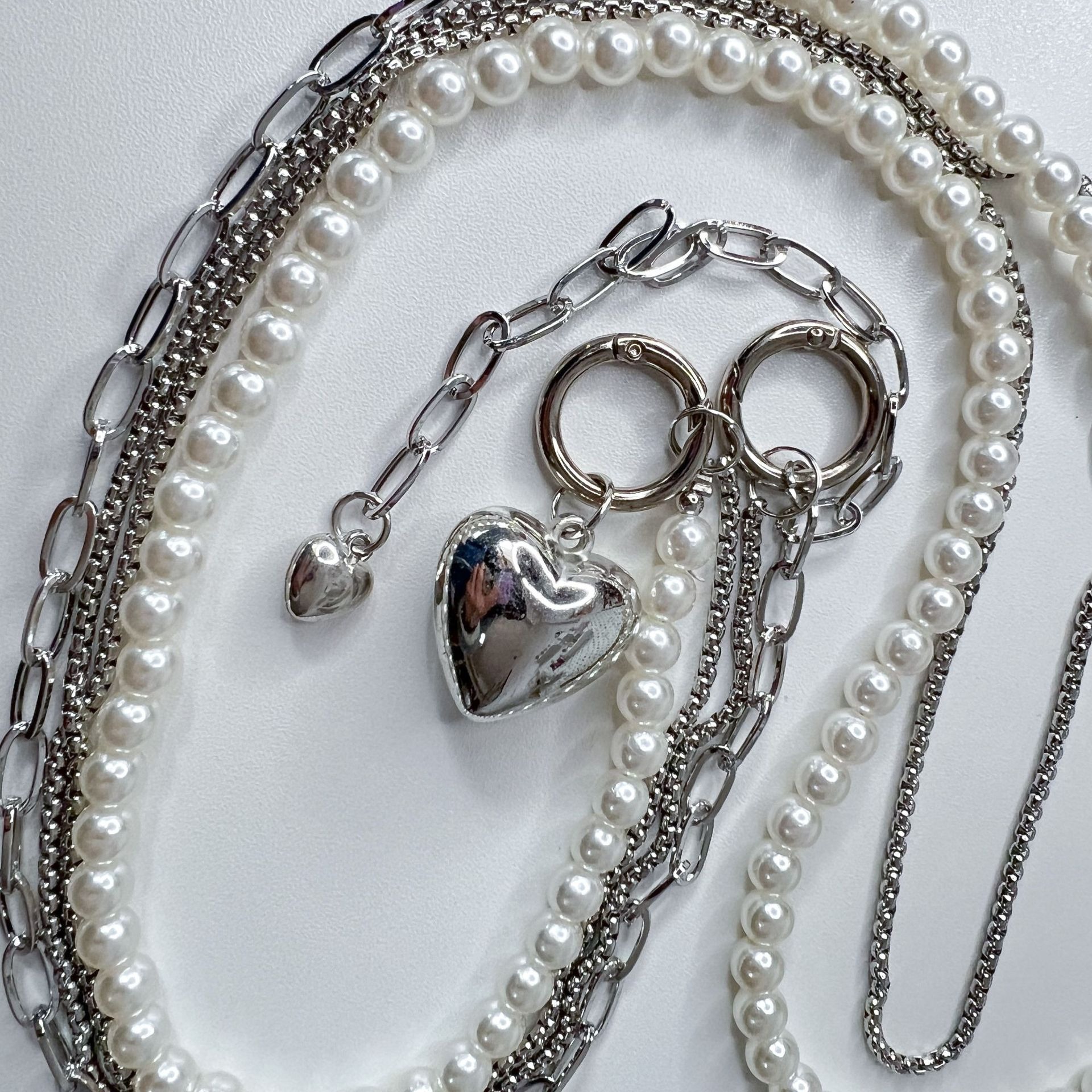 Long Pearl Phone Lanyard Handm - Fashion Women Picture のレビューと価格