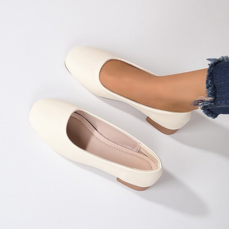 Soft Leather Round Toe Slip-On - Women'S Fashion Footwear のレビューと価格