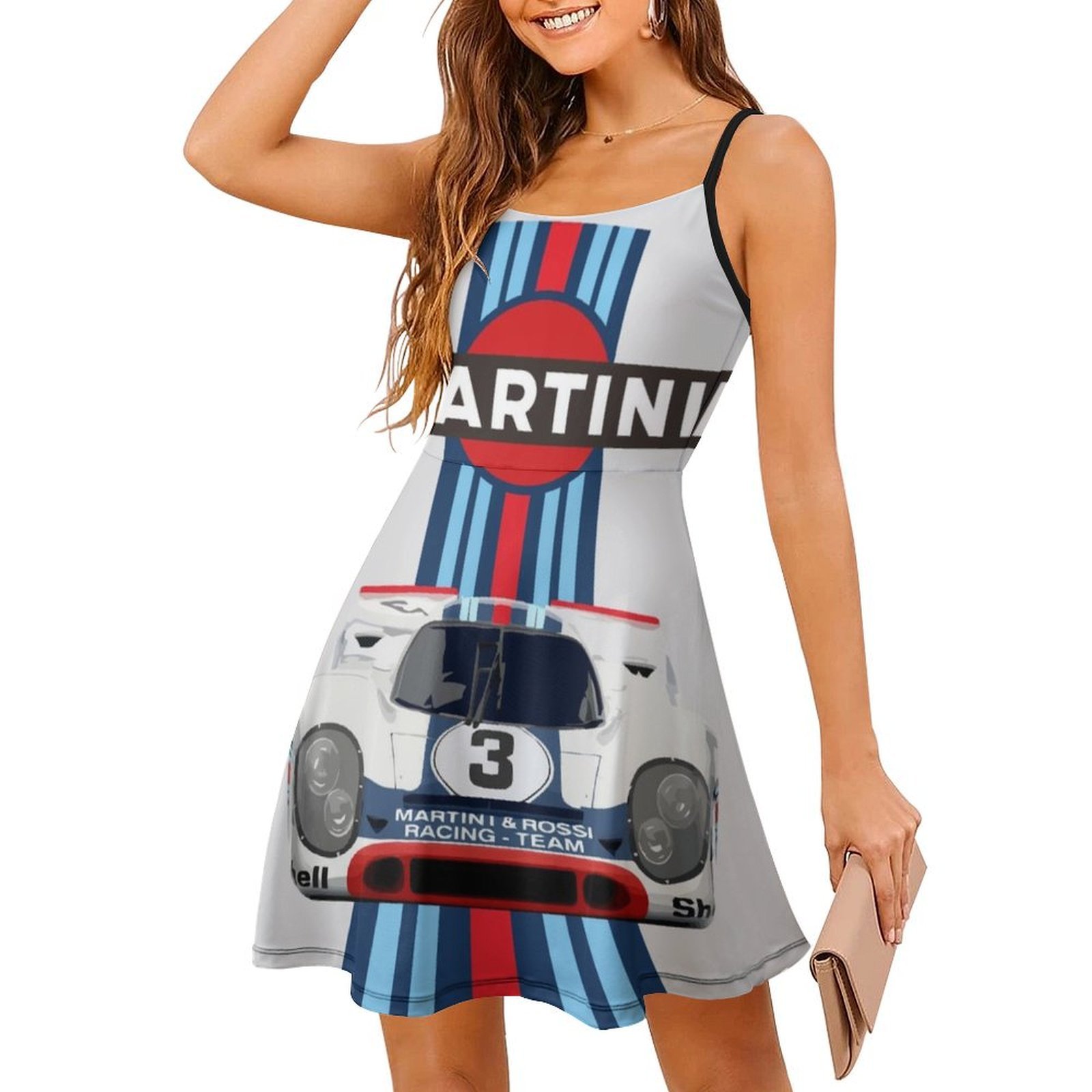 Racing Stripes-Porsch 917 No 3 - Smocked Dress Women のレビューと価格