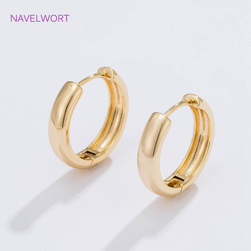 6 Sizes Gold Plated Circle Hoo - Women'S Fashion Earrings のレビューと価格