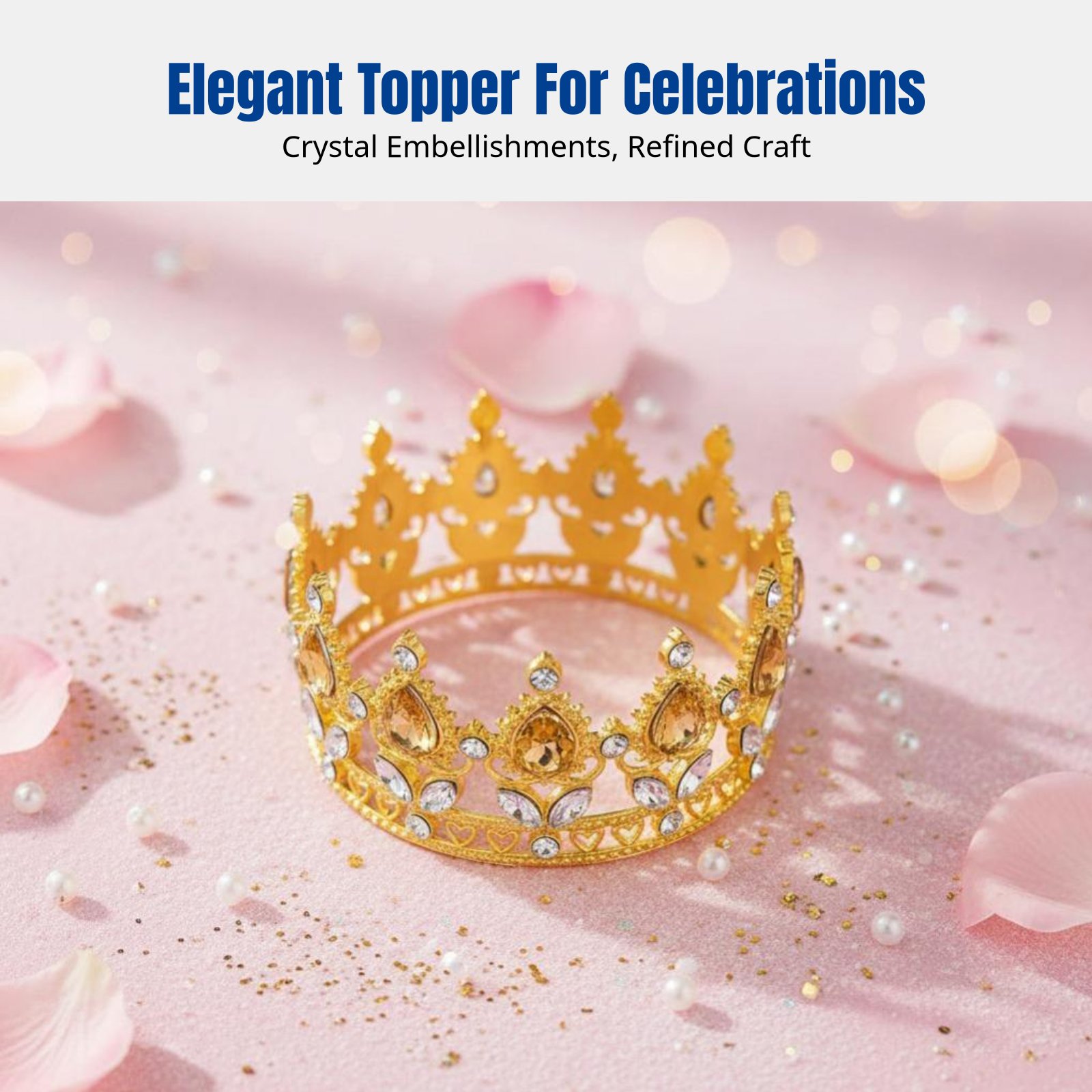 Mother's Day Teardrop Crystal  - Women Queen Fashion のレビューと価格