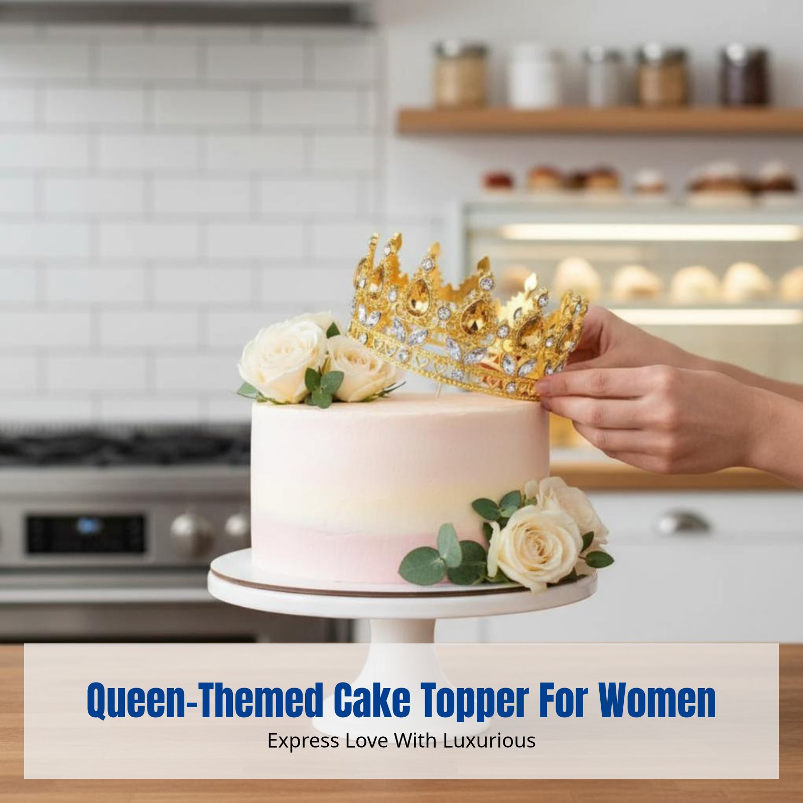 Mother's Day Teardrop Crystal  - Women Queen Fashion のレビューと価格