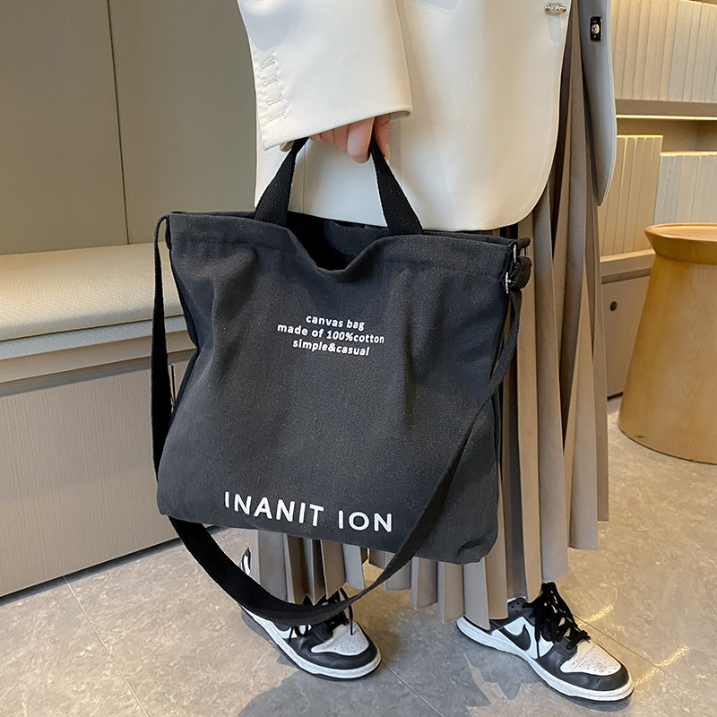 Fashionable Japanese Canvas To - Canvas Tote Bag のレビューと価格